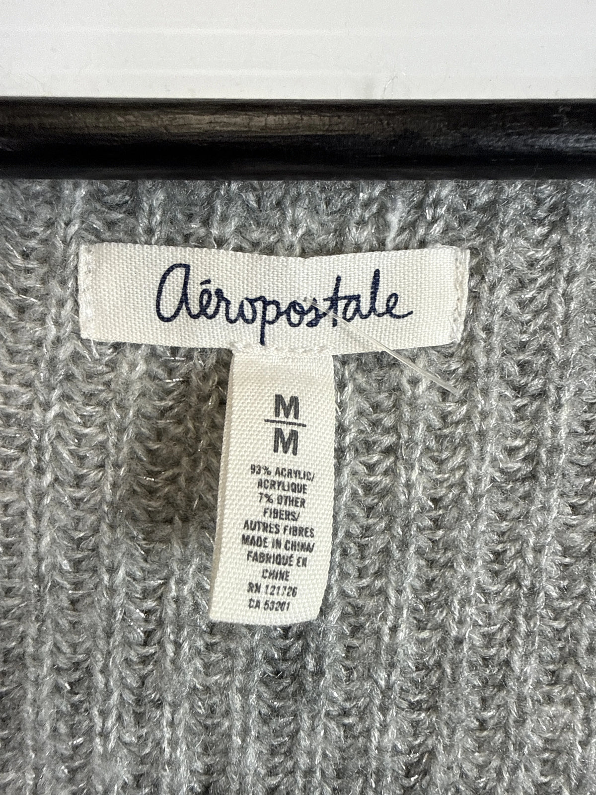 Sweater Aeropostale Gray 2010s