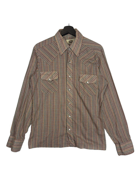 1970s Viking Plaid Shirt