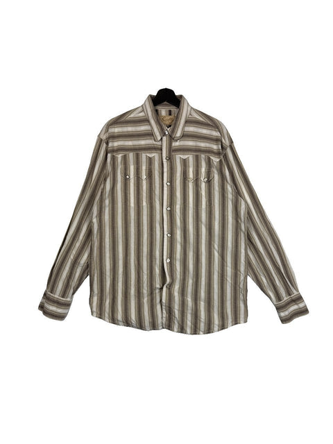 Scully Striped Button Up Shirt
