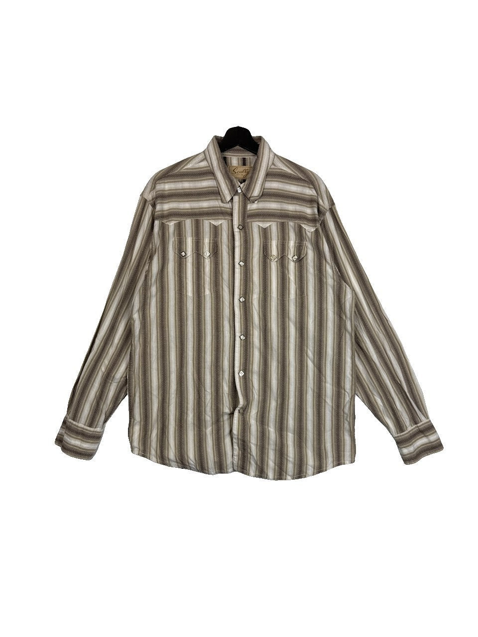 Scully Striped Button Up Shirt