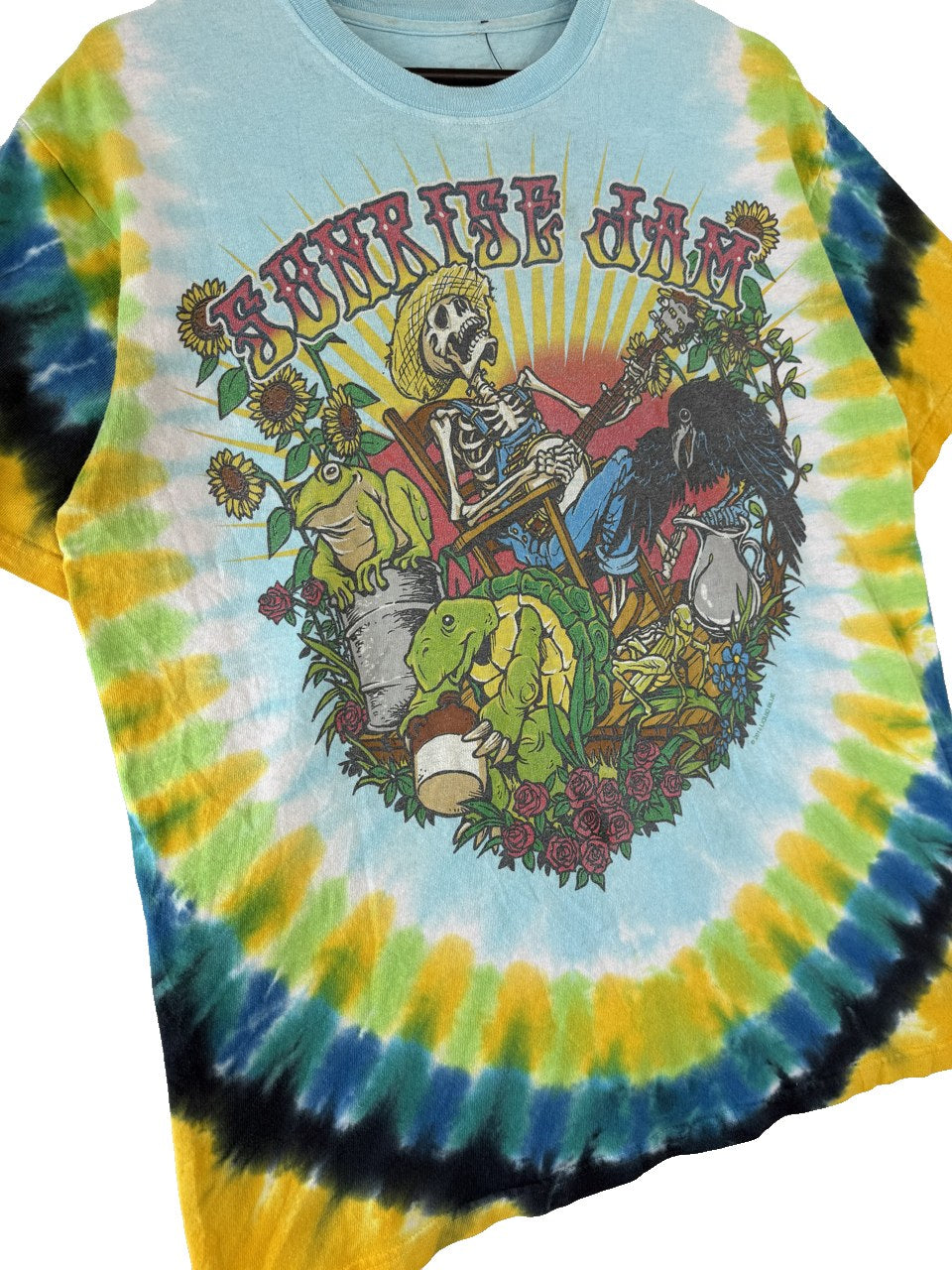 Vintage Retro Graphic Tie-Dye T-Shirt