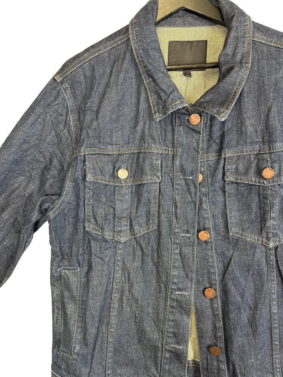 Denim Jacket JOE'S Navy Early 2000s