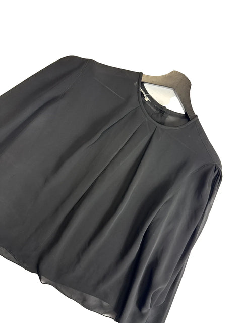 Blouse Regina Porter Black Late 1980s