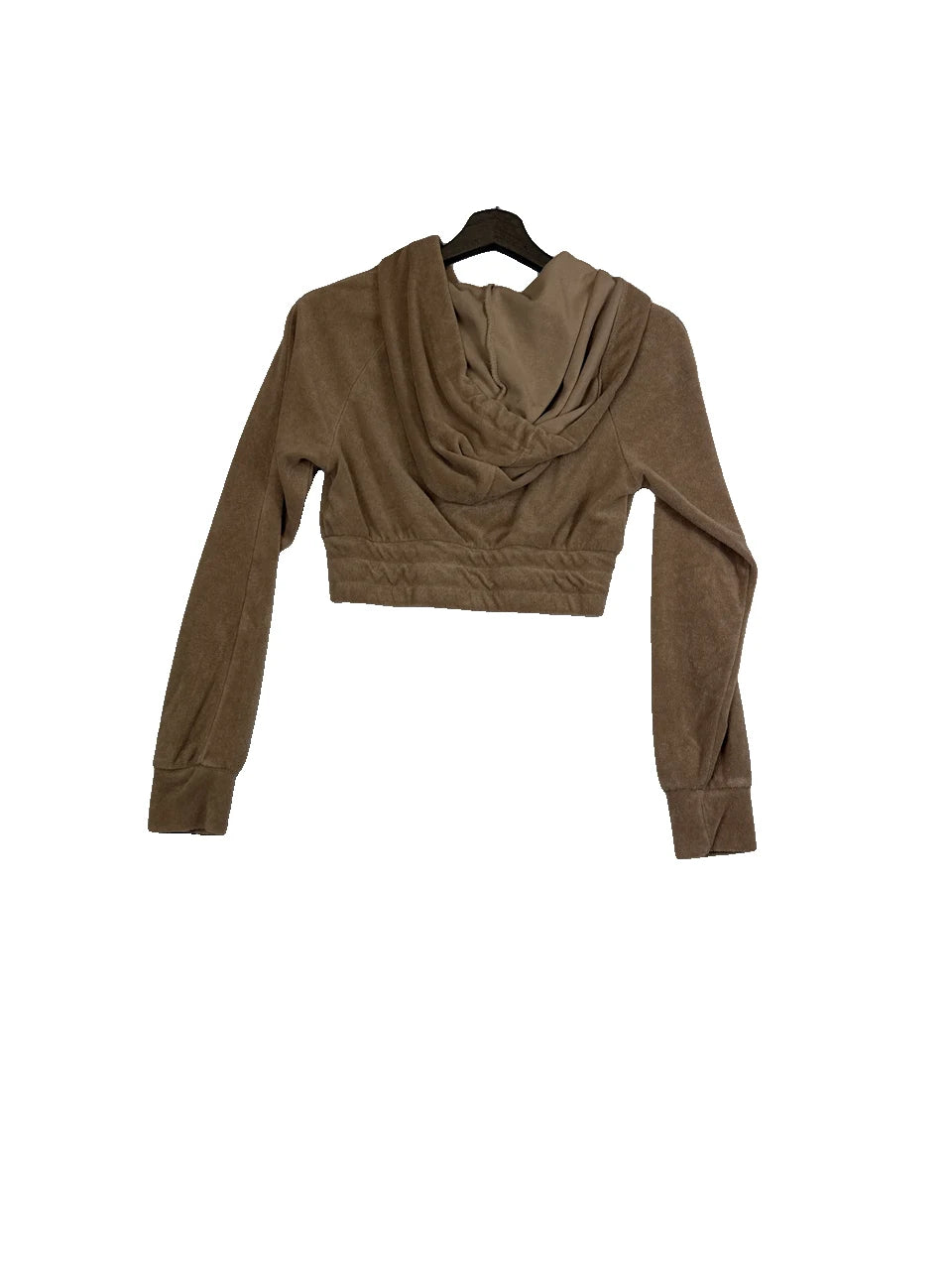 Zip-Up Hoodie Tan