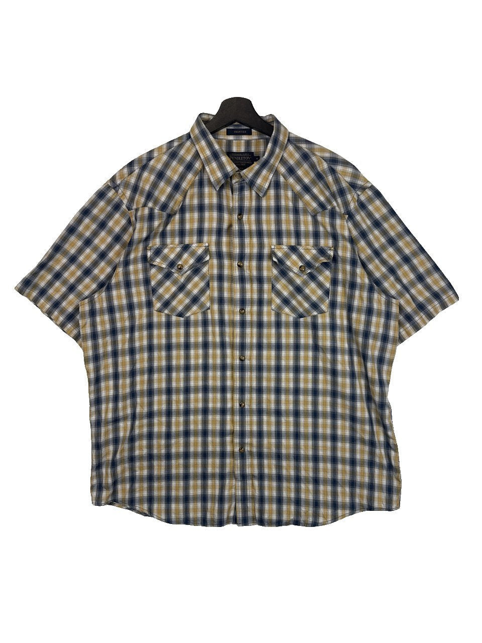 Pendleton Plaid Button-Up Shirt