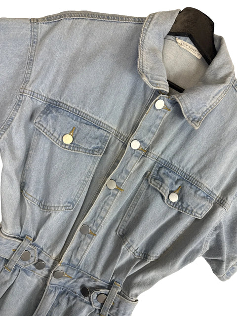 Jumpsuit J2TH TRIBE Light Blue