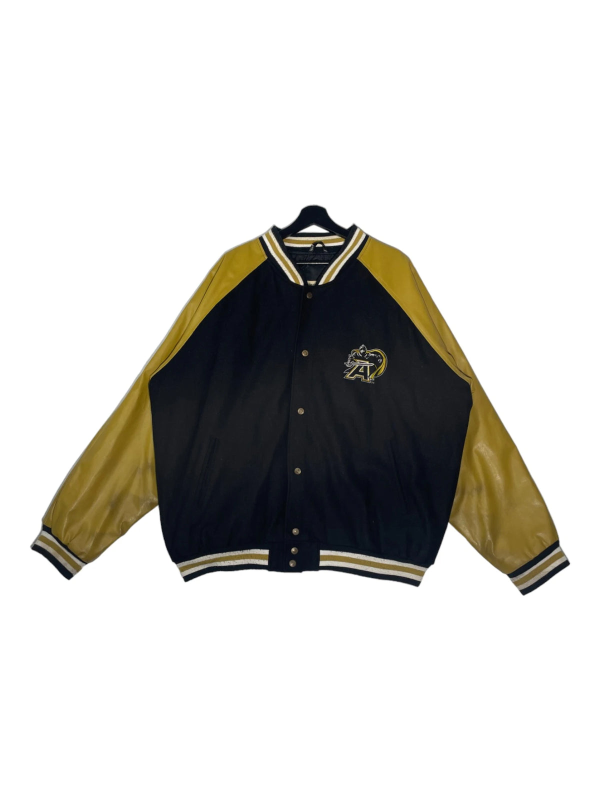 2000s Steve & Barry's Army Varsity Jacket