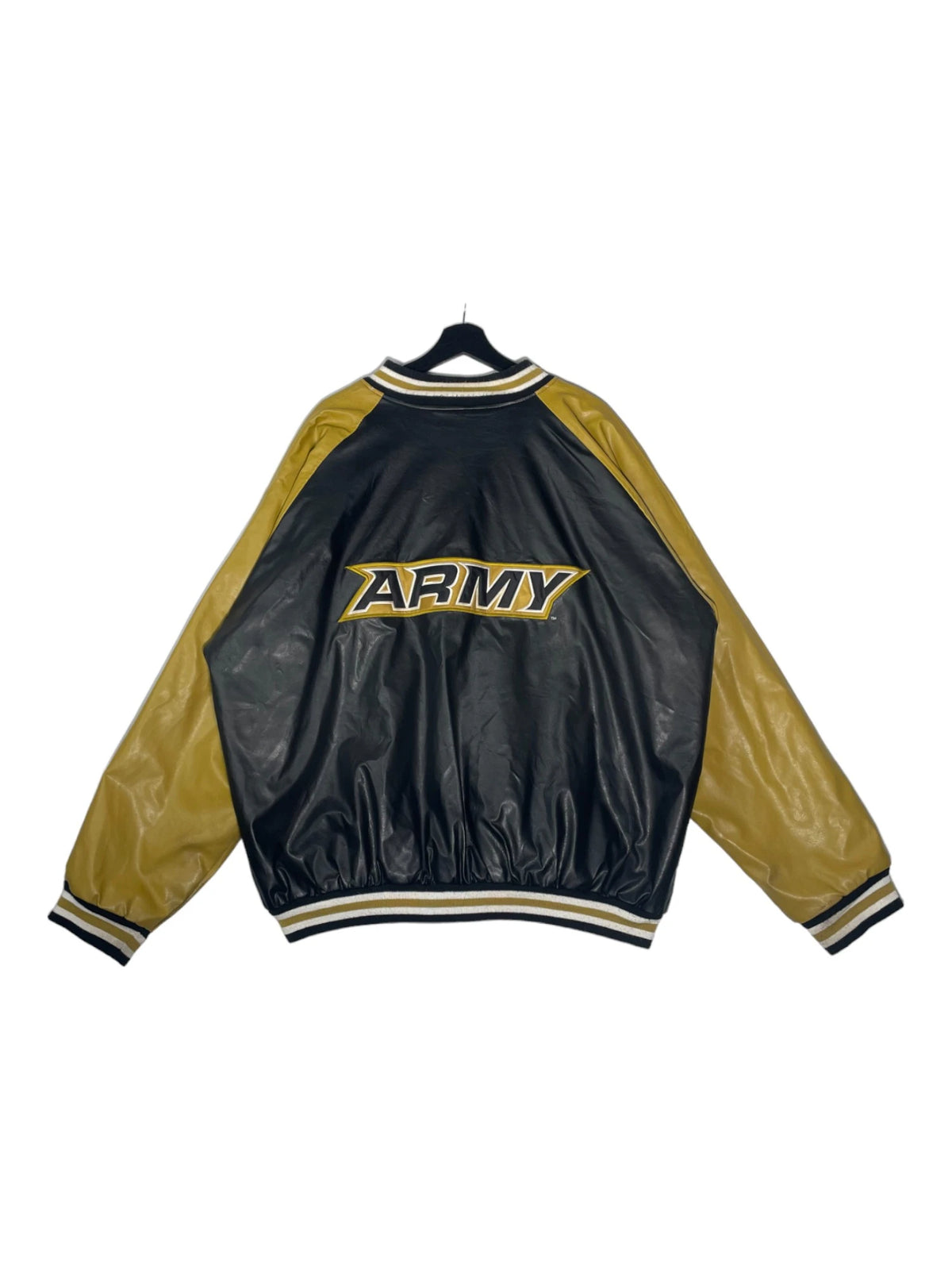 2000s Steve & Barry's Army Varsity Jacket
