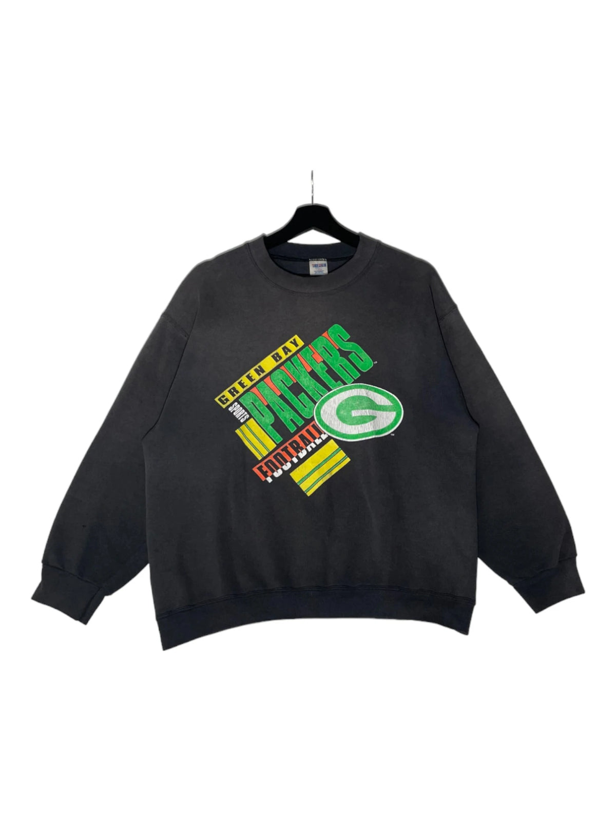 1990s Trench Green Bay Packers Sweatshirt