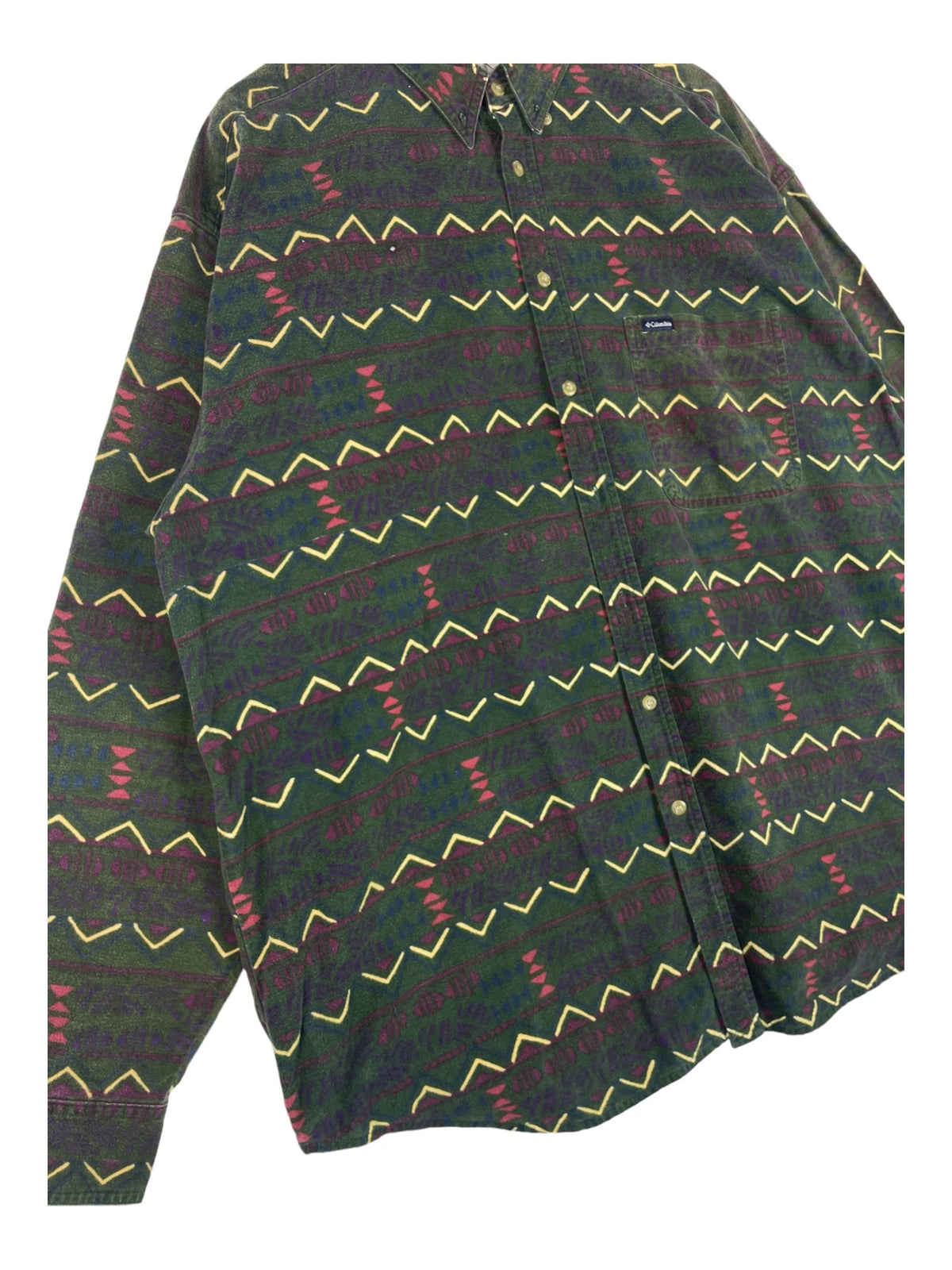 1990s Columbia Button Up Shirt