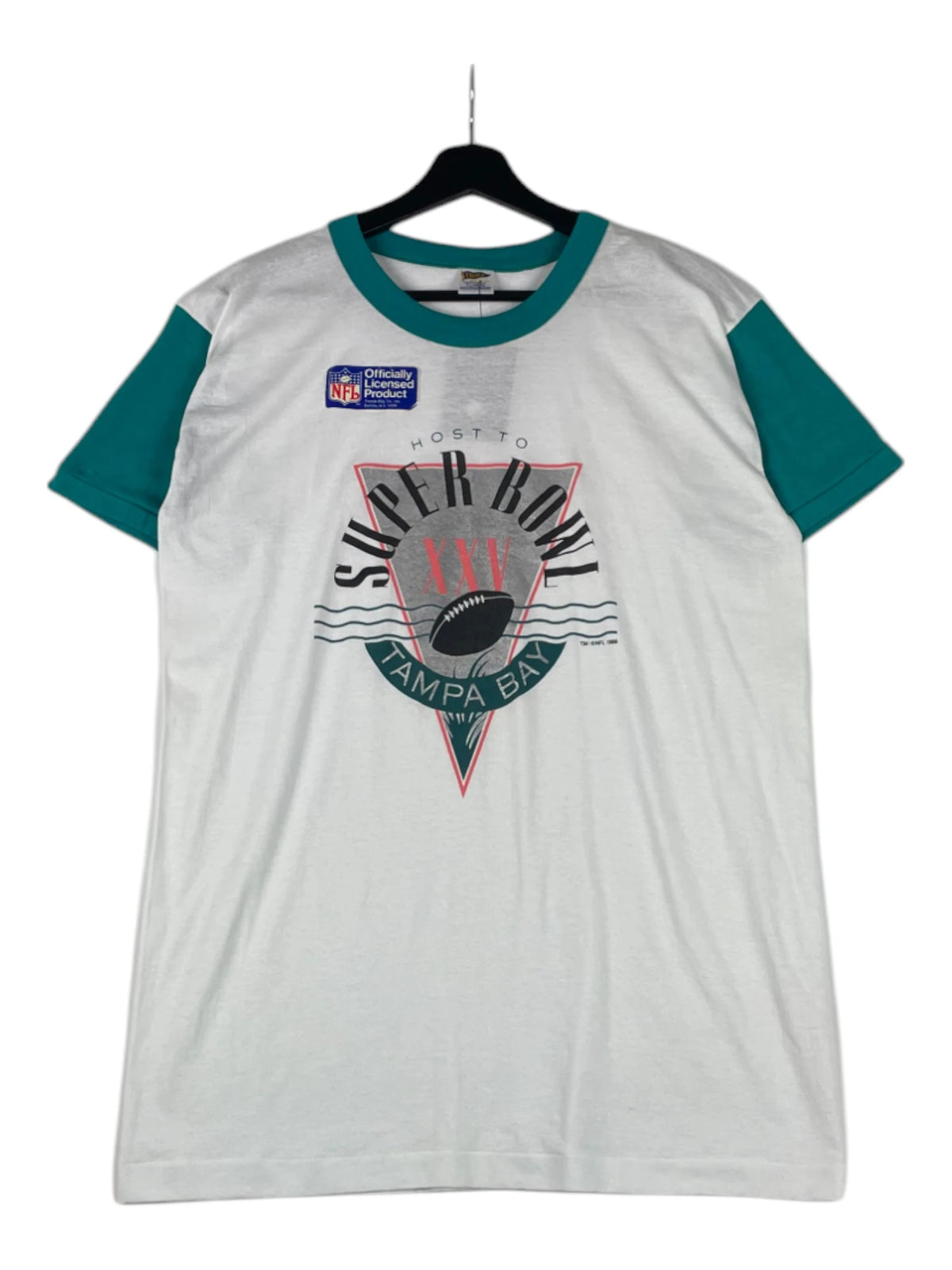 1980s Trench Super Bowl XXV T-Shirt