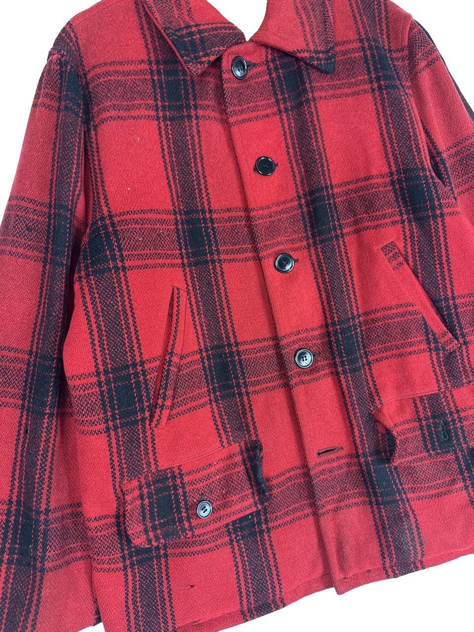 1960s Fox Knapp Plaid Jacket