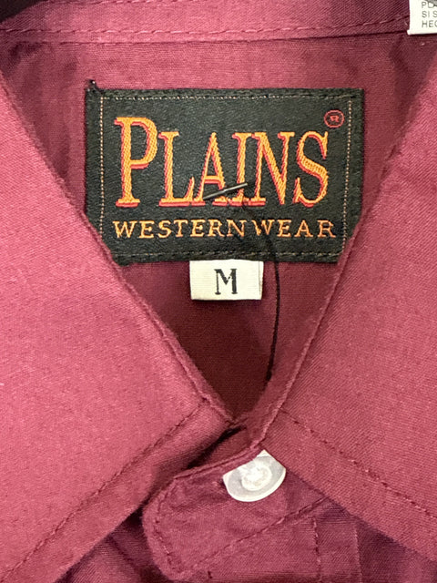 Plains Western Wear Button Up Shirt