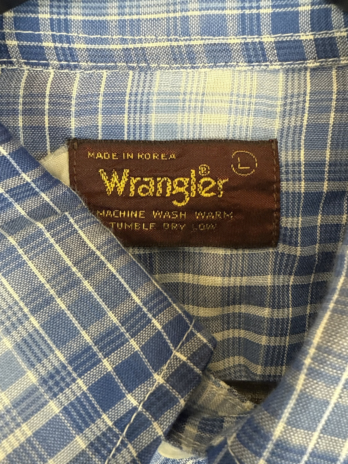 1990s Wrangler Button Up Shirt