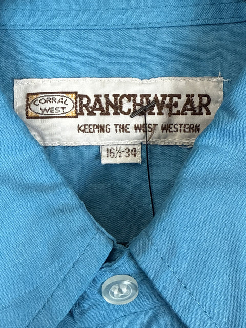1980s Corral West Button Up Shirt