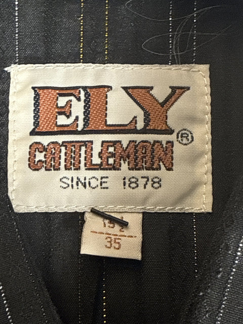 Vintage Ely Cattleman Button Up Shirt