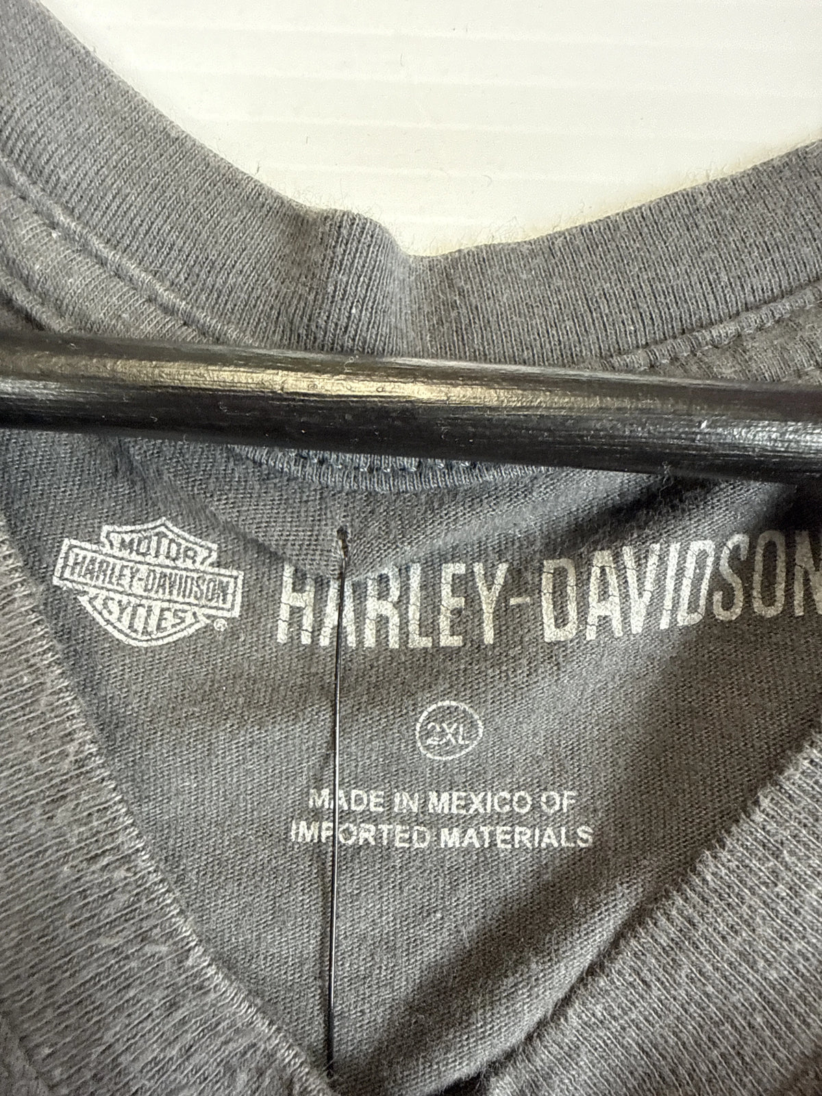 T-Shirt Harley-Davidson Charcoal Early 2000s