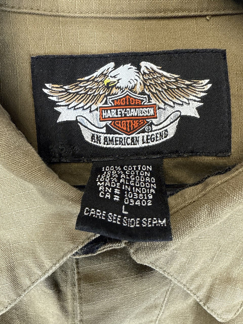 Harley Davidson Button Up Shirt