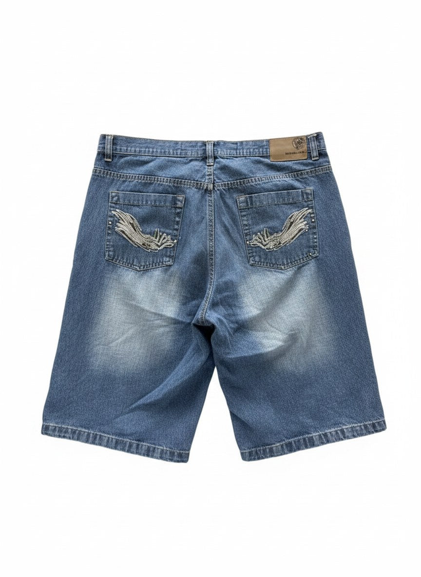 2000s Roadblock Denim Shorts
