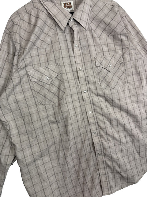 1990s Ely Cattleman Button Up Shirt