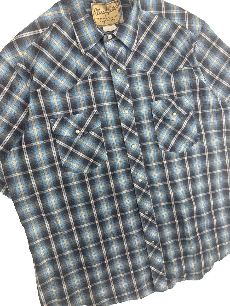 Wrangler Plaid Snap Shirt