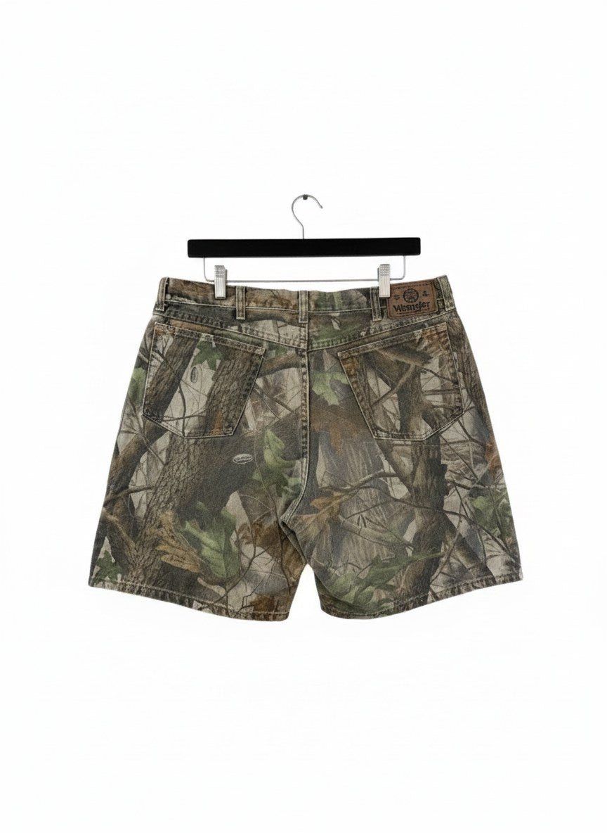 1990s Wrangler Camo Shorts