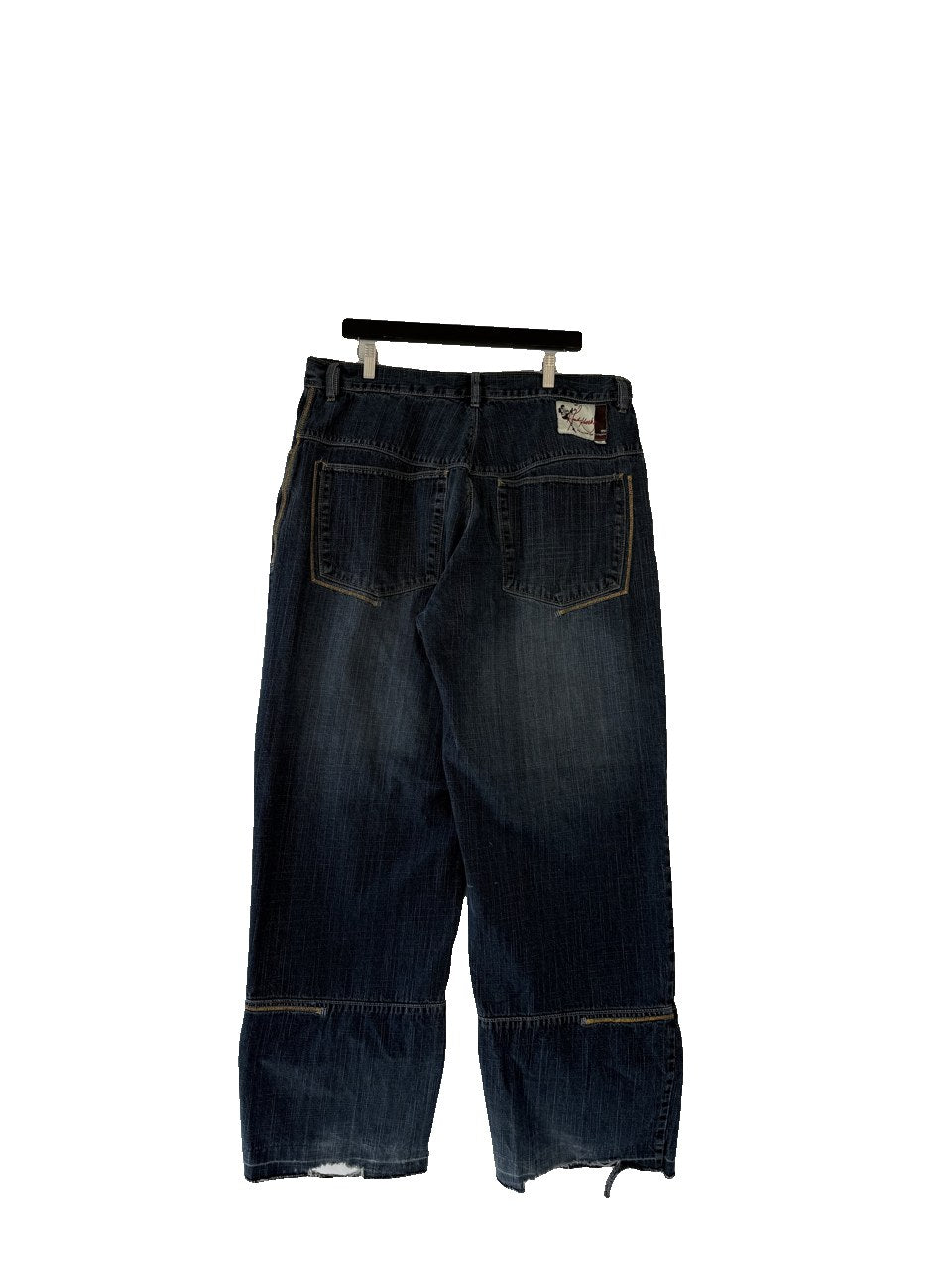 Y2K FUBU Graphic Distressed Jeans