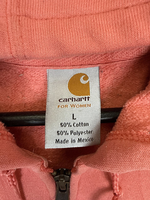 2000s Carhartt Womens Zip Up Hoodie