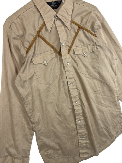 Vintage Sears Western Wear Button Up