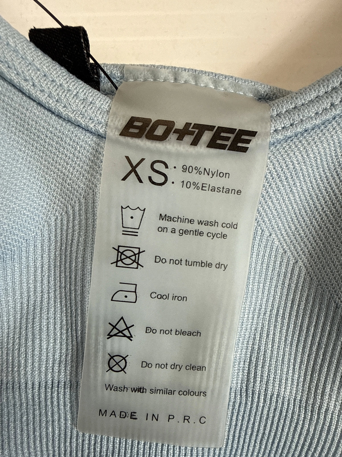 Crop Top BO+TEE Light Blue