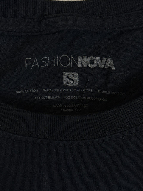 T-Shirt Fashion Nova Black