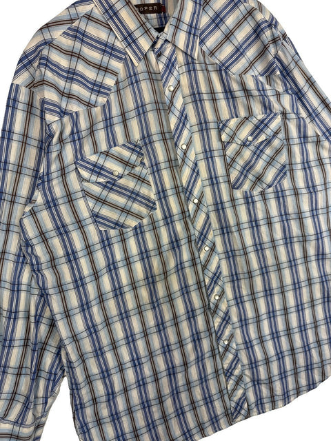 Roper Plaid Button Up Shirt