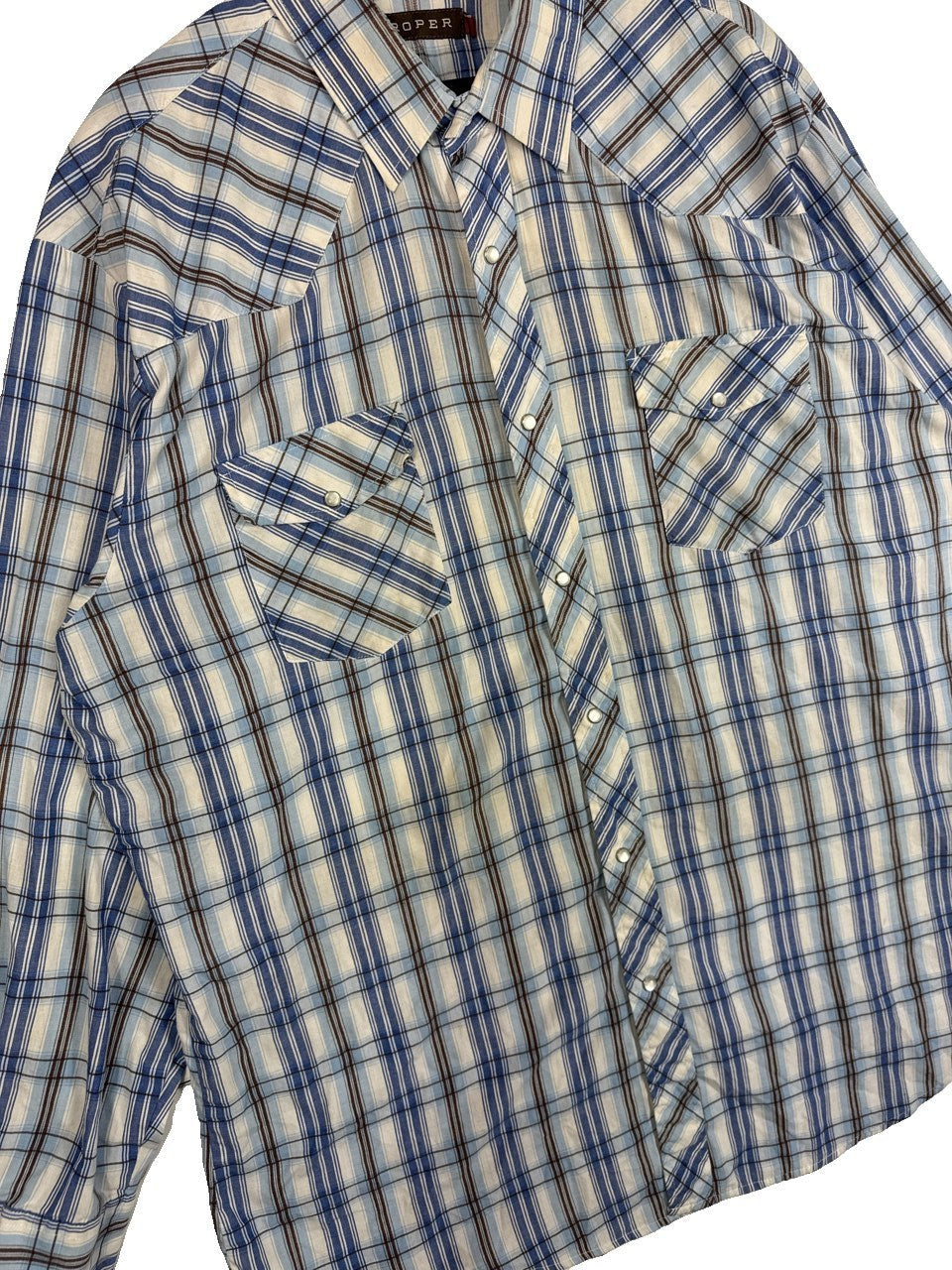 Roper Plaid Button Up Shirt