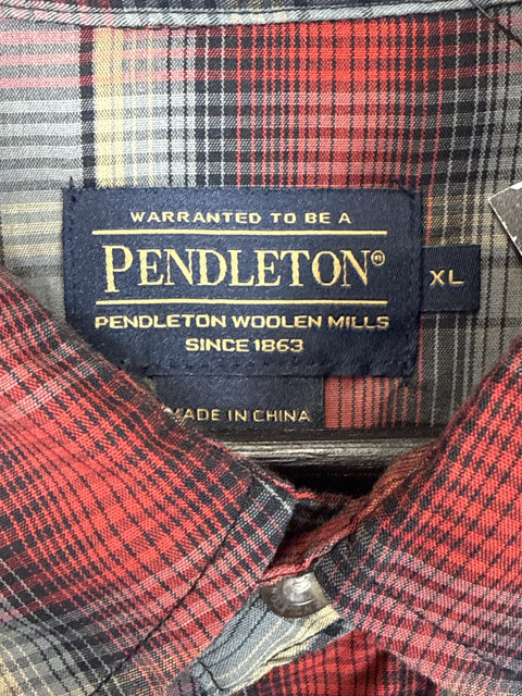 Pendleton Plaid Button Up Shirt