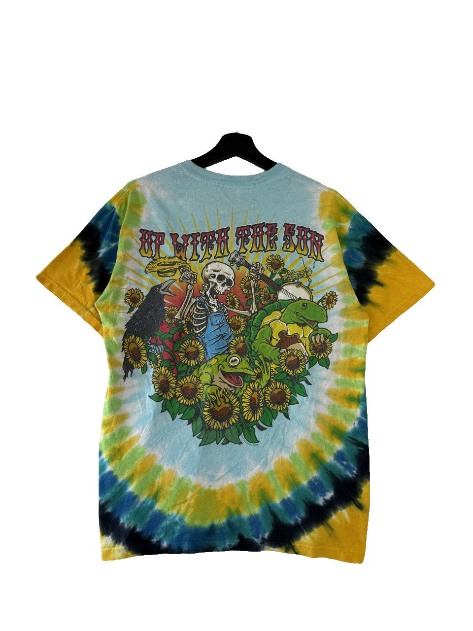 Vintage Retro Graphic Tie-Dye T-Shirt