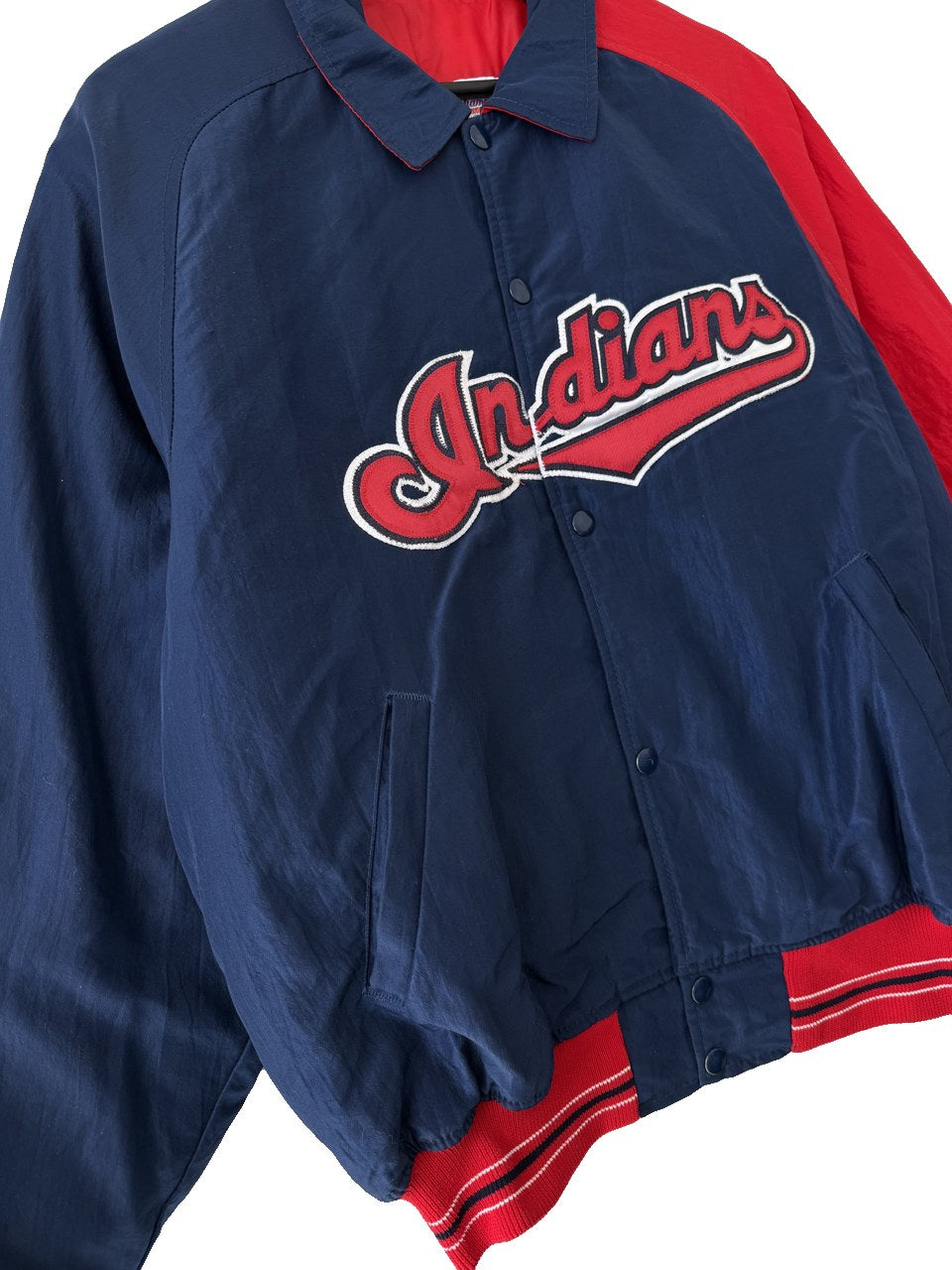 1990s Starter Indians Varsity Jacket