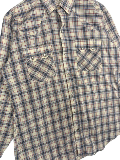 1970s Dee Cee Plaid Shirt