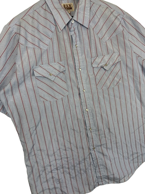 Vintage Ely Cattleman Button Up Shirt