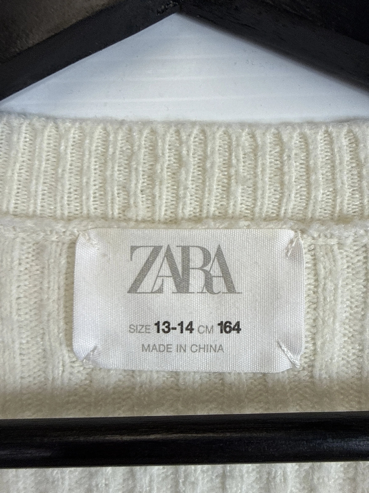 Crop Top Zara Ivory