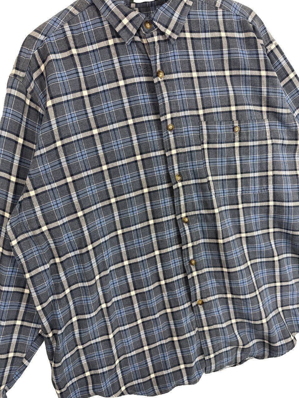 Orvis Plaid Button Up Shirt