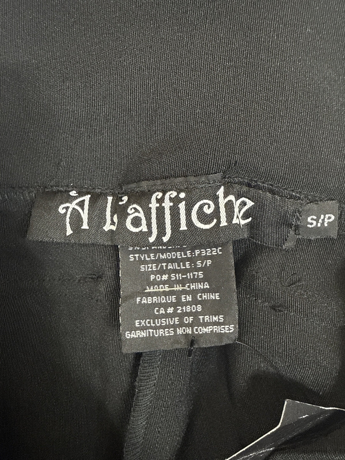 Pants À l'affiche Black
