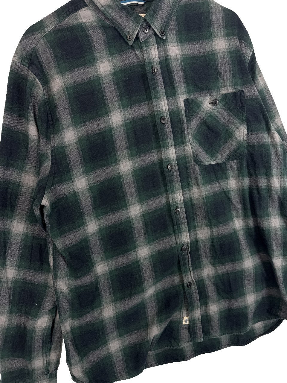 Boston Traders Plaid Button-Up Shirt