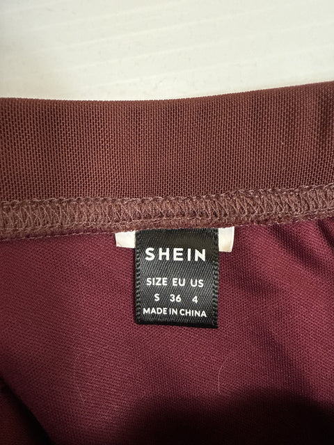 Skirt SHEIN Burgundy