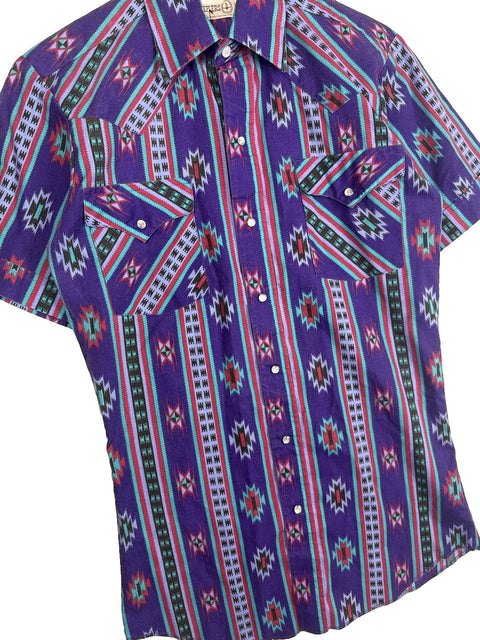 1990s Sheplers Button Up Shirt