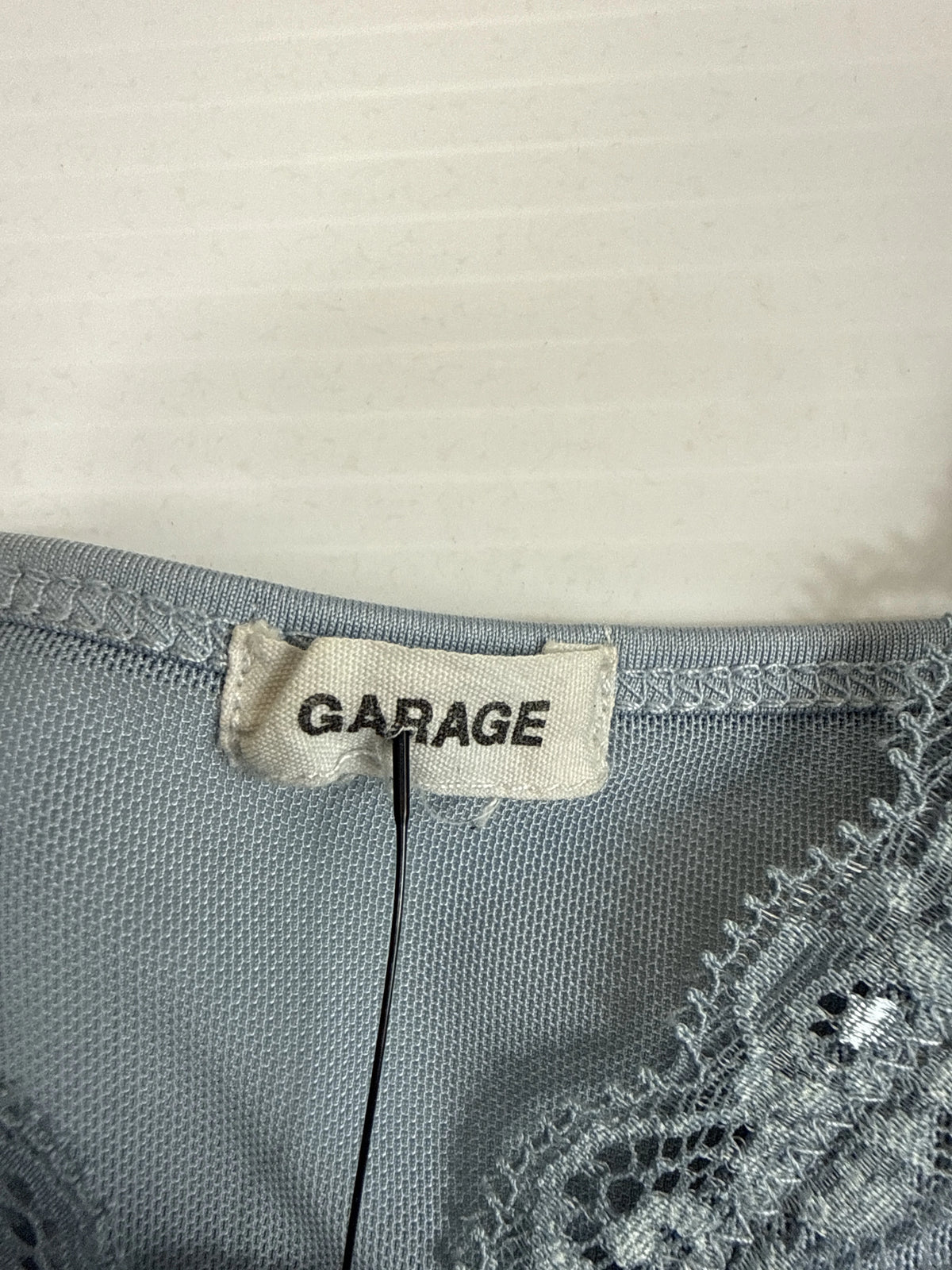 Crop Top Garage Blue