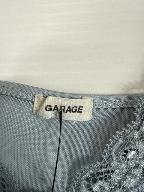 Crop Top Garage Blue