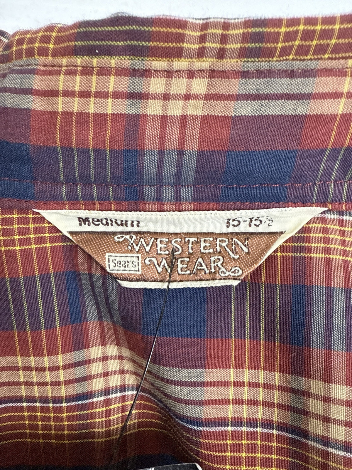 1970s Sears Button Up Shirt