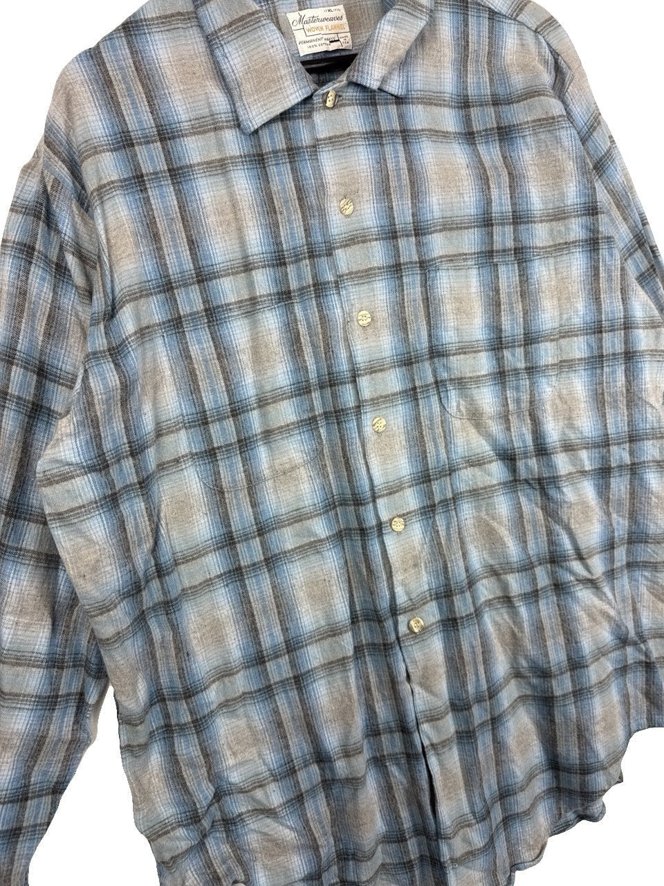 1960s Masterweaves Flannel Shirt