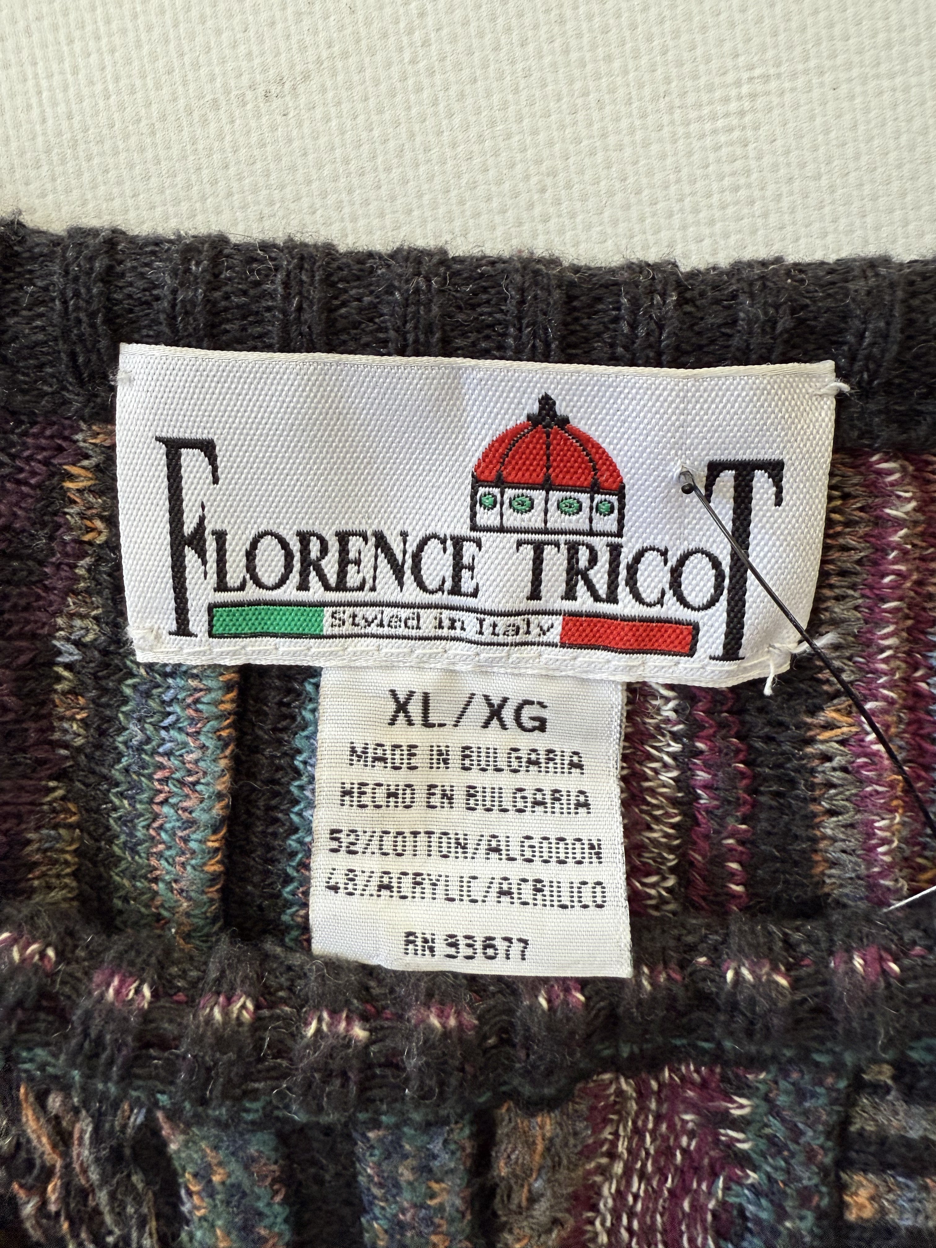 1990s Florence Tricot Knit Sweater