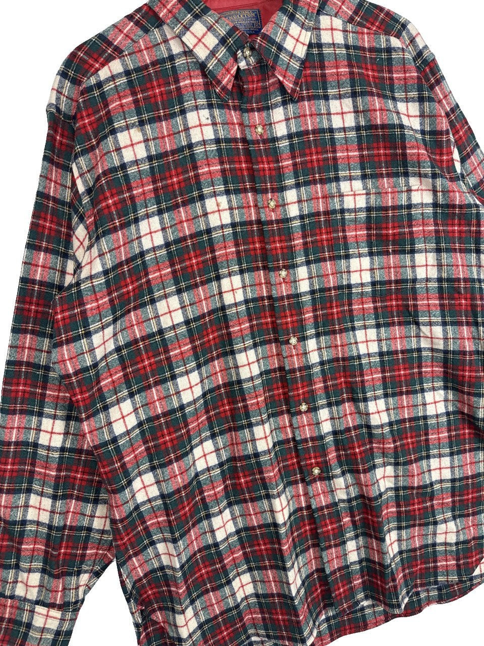 1990s Pendleton Plaid Shirt